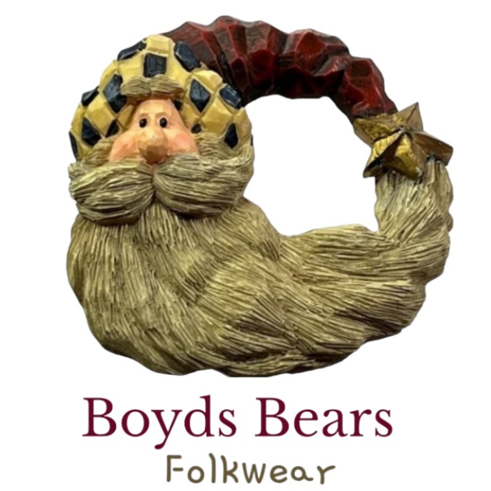 Vintage Boyds Bears Santa Claus Pin🎅🏻